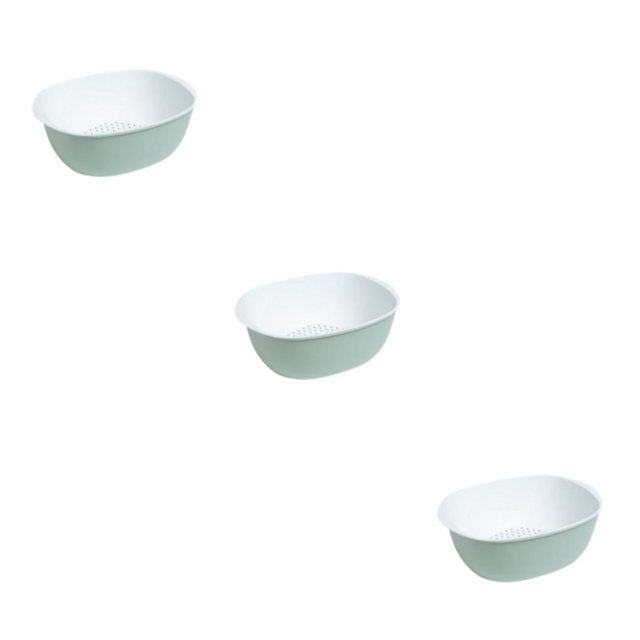 Toystoory Colador no tóxico para un de vegetales seguro y saludable PP Hecho de arroz Amplia aplicación Verde L Type1 NO1