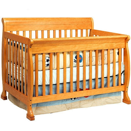 Baby Mod - Cadence 4-in-1 Convertible Crib, Honey Oak