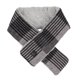 thumbnail image 1 of Écharpe chauffante lavable et réglable, douce et chaude, USB, pour le ski, la pêche et l'extérieur, gris foncé, 1 of 4
