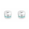 thumbnail image 2 of Ruiboury 1/2/3/5 High-Performance Aluminum Oil Filter Cover For N53N55 10鈩?Decrease For N52 Silver 2PCS, 2 of 6