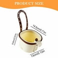 thumbnail image 2 of Hanging Food Waste Catcher for Sink, Sink Strainer Basket with Press Dumping, Self-Cleaning Design, Food Strainer for Sink, Faucet-Mounted Trash Catcher for Kitchen, 1 Pcs, 5.71x5.12x3.51", 2 of 8