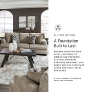 Signature Design by Ashley Stonemeade Taupe Sofa
