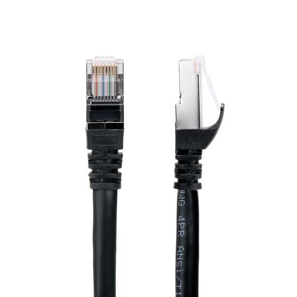PrimeCables® 30Ft Cat 7 (S/STP) Network Cables - Black