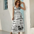 thumbnail image 5 of Retirement Apparel Sleeveless Dress Dresses Women Summer Evening Dresses Ladies Bohemia Long Dresses, 5 of 9