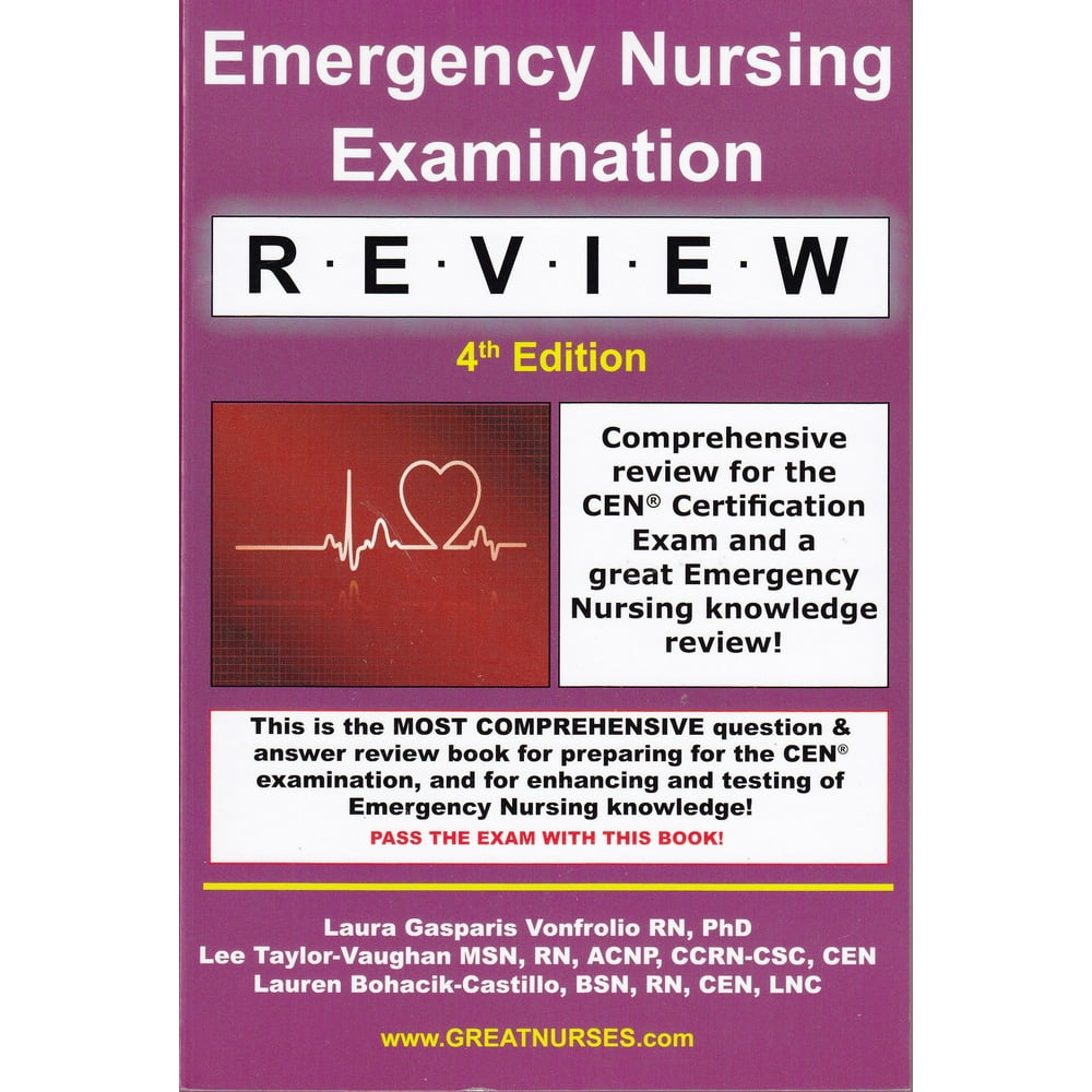 Emergency Nursing Examination Review Comprehensive