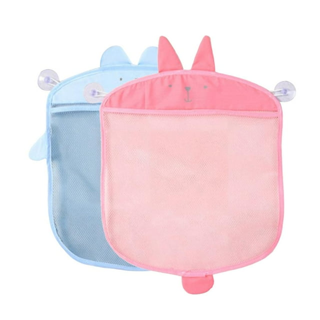 2x Time Toys Almacenamiento Bolsillo colgante Baño de mal Sunnimix Organizador de baño de malla