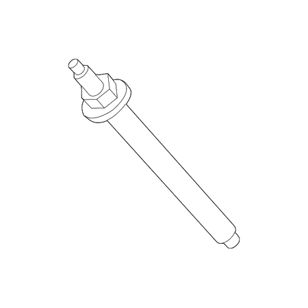 Genuine OE Mazda Glow Plug - S550-18-601