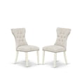 thumbnail image 4 of East West Furniture Dining Room Set Linen White, AVGA7-LWH-35, 4 of 6