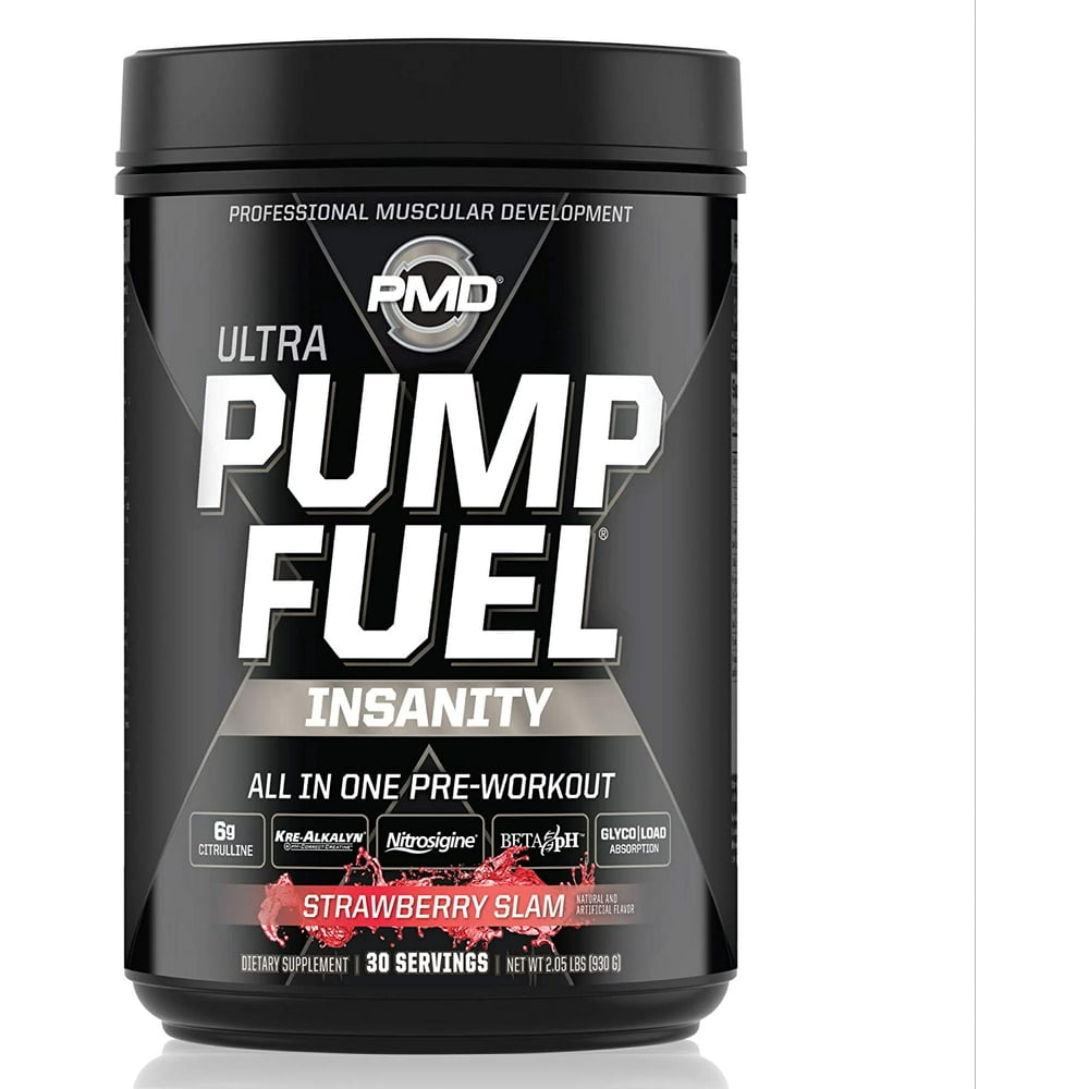 PMD Sports Ultra Pump Fuel Insanity Pre Workout Drink Mix For Energy