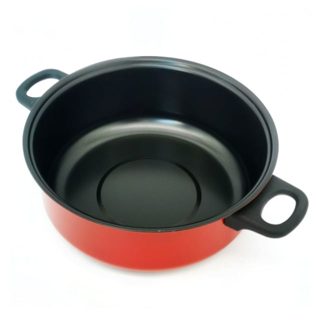 Deep Fry Pot with Lid Apartment Stainless Steel Fries Fryer Mesh Basket Nonstick Pots Cooking Tool Cookware Kitchen Accessories 26cm 0.3mm