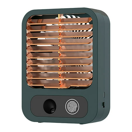 

Bdday Portable Air Conditioner-300ml 1200ah Rechargeable Personal Air Cooler with 3 Speeds Quiet Mini Air Conditioner Fan Desk Cooling Fan for Home Bedroom Travel and Office