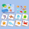 thumbnail image 2 of figatia Fun Matching Game Flash Cards Montessori for Children, 2 of 9