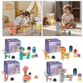 thumbnail image 3 of Animal Soft Glue Digital Color Cognitive Building Blocks Educational Toy \:, 3 of 8