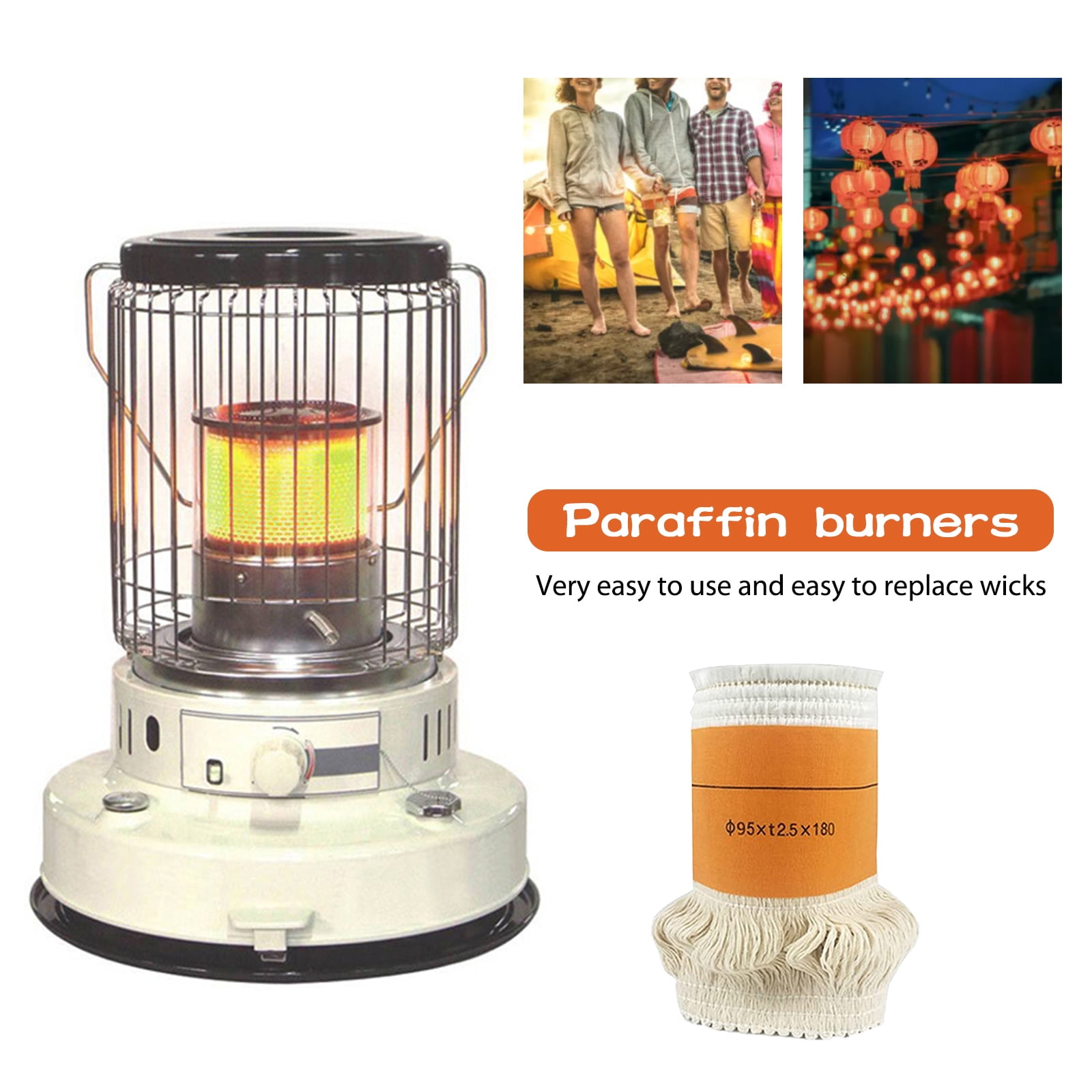 Lutabuo 1/2/4pcs Camp Stove Wick Multipurpose Cotton Heaters Wicks  Smokeless for Camping | Walmart Canada