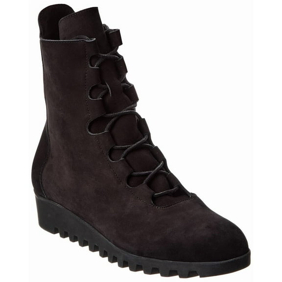 Arche Lombox Suede Bootie, 38, Black