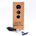 thumbnail image 3 of Parker Ebony and Chrome Triple Blade Razor from Parker Safety Razor - Accepts Mach 3 Blades, 3 of 4