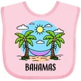 thumbnail image 3 of Inktastic Summer Vacation in the Bahamas Boys or Girls Baby Bib, 3 of 4