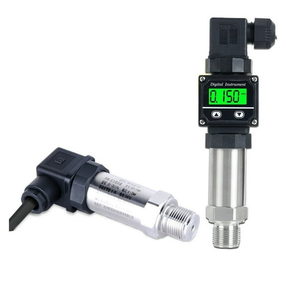 Joint Test Pressure Transmitter Sensor Water Gas Oil Hydraulic Negative Pressure High Temperature Digital Display Pressure Transmitter