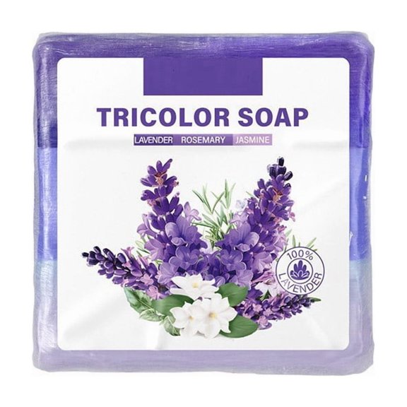 Kokovifyves Gentle Herbal Color Soap Bar Deep Cleansing Oil Control Multi-Purpose Daily Bath Skin Care 120g