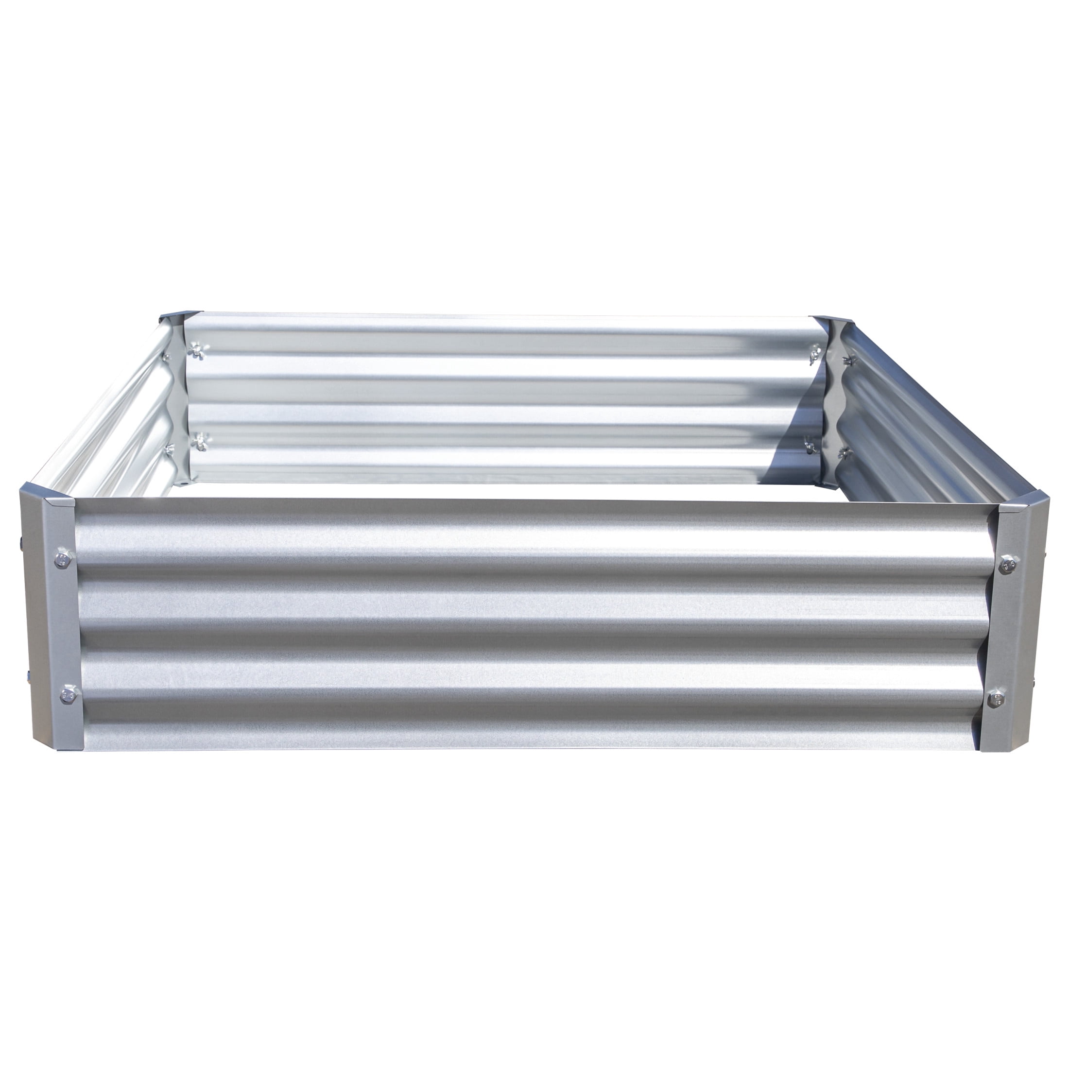 Arrow GROW IT 40 x 40 x 1 ft Galvanized Raised Bed Garden