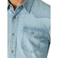 thumbnail image 2 of Wrangler Men's Premium Slim Fit Denim Shirt, 2 of 3