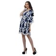 thumbnail image 3 of Moomaya Robe d'Été pour Femmes, Grande Taille, Kimono Aguichant Imprimé, Mini-Robe, 3 of 6
