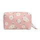 thumbnail image 1 of Bolsa de cosméticos de cuero para mujer, bolsa de almacenamiento de lavado de agua para cosméticos, bolsa de almacenamiento de maquillaje impermeable de gran capacidad, tamaño pequeño y grande, rosa Zefei Wu 9024735082064, 1 of 2
