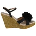 thumbnail image 2 of Restricted Womens Alyssa Wedge Fashion Sandals, 2 of 4