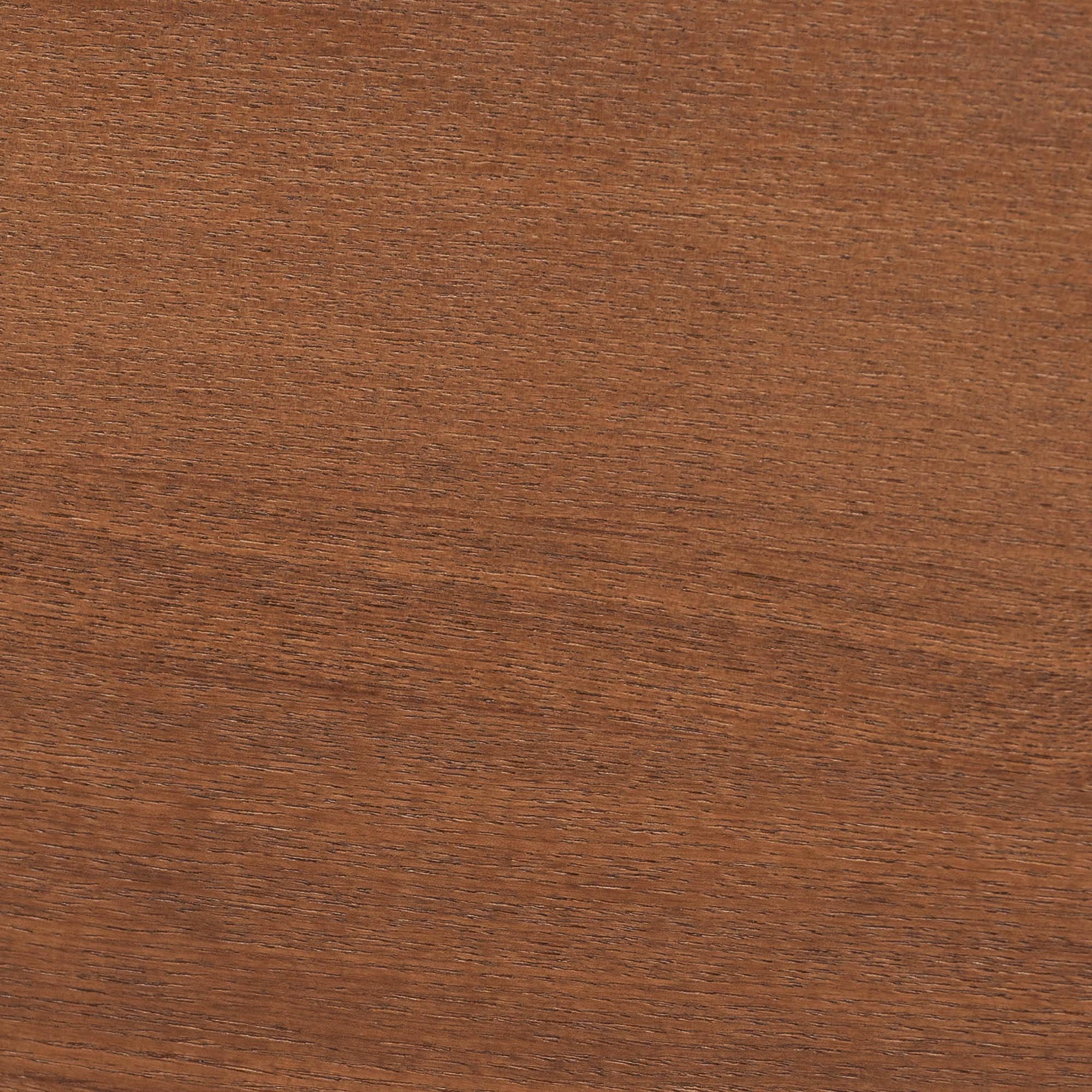 Baxton Studio Garron Mid-Century Platform bed, King, Walnut Brown