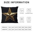 thumbnail image 5 of YINGXI Throw Pillow Cover, Decorative ,Home Couch Fall Halloween Christmas Decor Gift Pillowcase 20x20in, 5 of 5