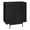 Black Grain, variant on Evelyn&Zoe Whitman 28" Wide Rectangular Accent Cabinet, Alder White