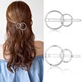 thumbnail image 2 of Barrette à Cheveux Épingle à Cheveux Mode Pince à Cheveux Accessoires de Coiffure pour Femmes, 2 of 8