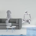 thumbnail image 2 of Escultura De Meditación De Buda Gautama Para Jardín Y Sala De Estar, Figura De Pensador Abstracto Creativo, Coleccionable, Decoración De Interior Y Exterior Para Inauguración De La Casa., 2 of 8