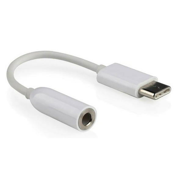 Adaptador Tipo C a Audífonos Auxiliar 3.5mm
