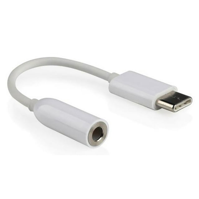 Adaptador Tipo C a Audífonos Auxiliar 3.5mm
