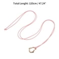 thumbnail image 3 of Unique Bargains 1 Pc Festival Wrap Belt Elegant Stone Pattern Buckle Knotted Adjustable Waist Cord for Women Pink, 3 of 5