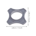 thumbnail image 2 of unbranded 10Ud Anillos Anticaída Para Micrófono Portátil En Colores Surtidos Fácil Instalación, 2 of 8