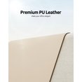 thumbnail image 2 of Protector de escritorio Ysagi Leather, impermeable, 80 x 40 cm, 2 of 9