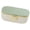 Green, variant on Clear Top Sewing Storage Organizers 20 Compartment Plastic Case for Thread Needle Crafting Supplies