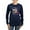 Navy, variant on CafePress - I'd Rather Be Quilting Long Sleeve T Shirt - Women's Long Sleeve Graphic Tee Casual Fit