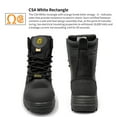thumbnail image 3 of Tiger Safety Women's CSA Waterproof Steel Toe Safety Work Boots 888, 3 of 6