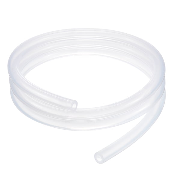 Silicon Tubing(3/32" ID x 5/32" OD x 3Ft), Pure Silicone Hoses High Temp - for Printer, Hot Water Dispenser, Engine, Brewing, Fish Tank Air Pump, Pump Transfer, Clear