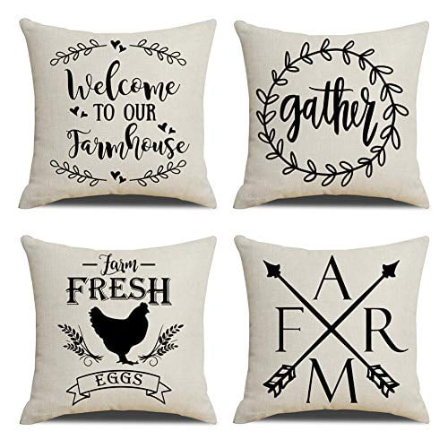 rustic farmhouse pillows