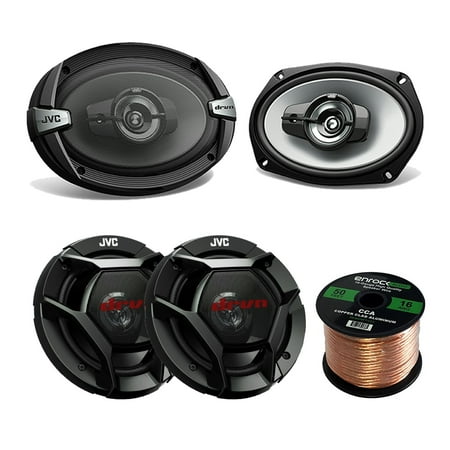 Car Speakers Bundle Car Speaker Bundle Combo: 2x JVC DR621 6.5