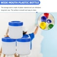 thumbnail image 4 of SHISUYAN White Plastic Sealing Bottle with Lid for Storage Use Durable and Reusable 3pcs, 4 of 9
