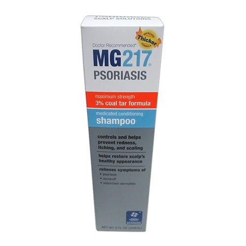 Mg217 Medicated Conditioning Coal Tar Shampoo, Maximum Strength - 8 Oz ...