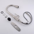 thumbnail image 5 of Sunrinx Pull Down Kitchen Faucet, Stainless Steel Sink Faucet with 3 Spray Modes & 360° Swivel Spout, Brushed Nickel, 5 of 10
