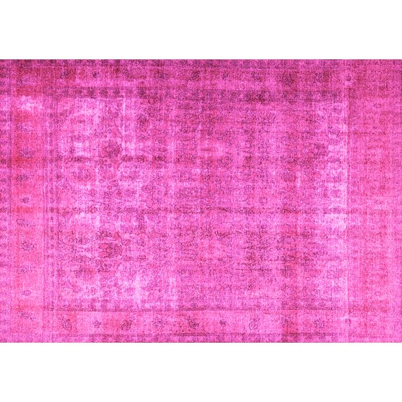 Ahgly Company Indoor Rectangle Persian Pink Traditional Area Rugs, 3' x 5'