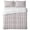 Pink, variant on Blue Chevron Stripes California King Duvet Cover Set, Retro Diamond Geometric Tile Decorative 3 Piece Bedding Set with Zipper Closure Soft Breathable Microfiber Comforter Cover 2 Pillowcases
