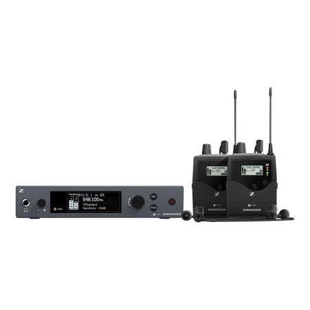 UPC: 0615104311633 | Sennheiser evolution wireless G4 ew IEM G4-twin-G – Wireless audio delivery system